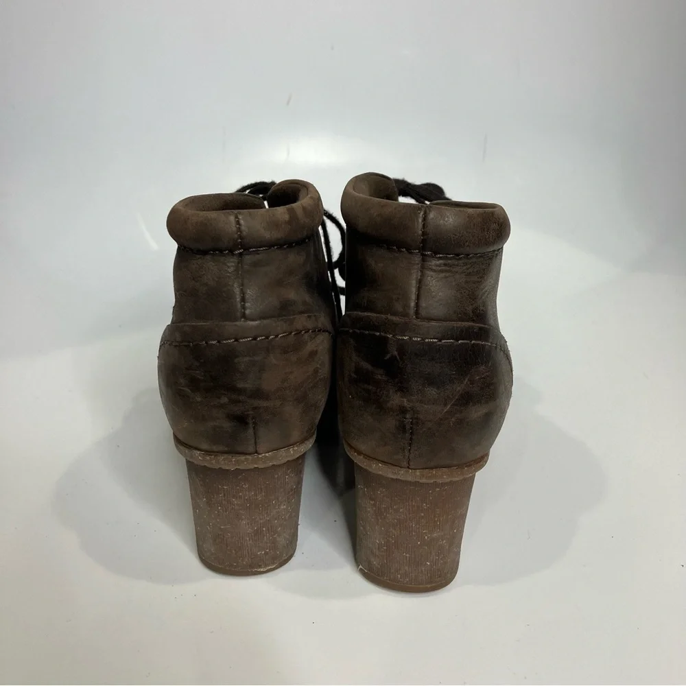 Clarks heeled booties